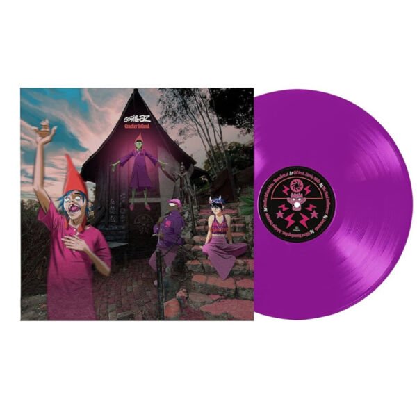 Gorillaz Cracker Island Lp purple vinyl