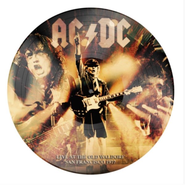 ACDC The Old Waldorf. San Francisco. 1977 Picture Disc