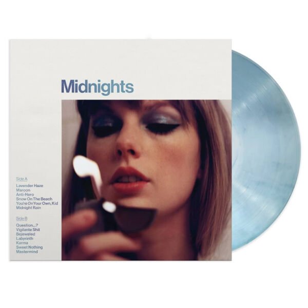 Taylor Swift Midnights Moonstone Blue vinyl