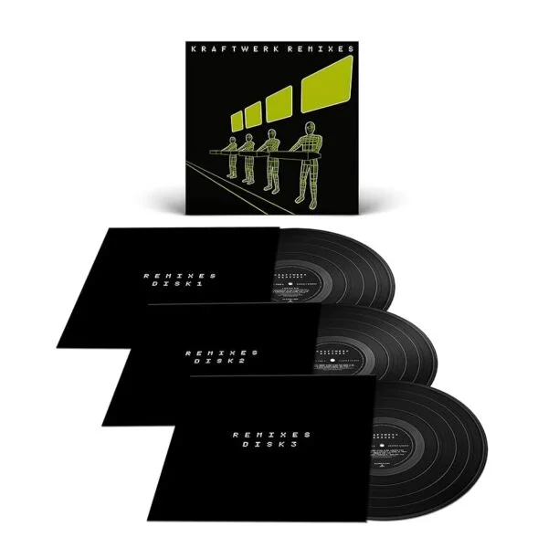 Kraftwerk Remixes 3 x 180g 12 Black Vinyl