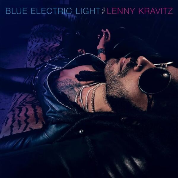 Lenny Kravitz Blue Electric Light Double Vinyle Couleur Rose Bleu