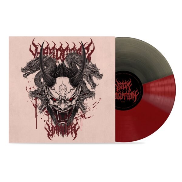 Sick-Solution-Hardcore-Yakuza-Black-Ice-Red-Translucent Hardcore Yakuza (LP, Black Ice/Red Translucent Vinyl)