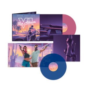 Grand Theft Auto VI: The Album - Vinyl Clear Pink / Clear Blue Vinyl edition